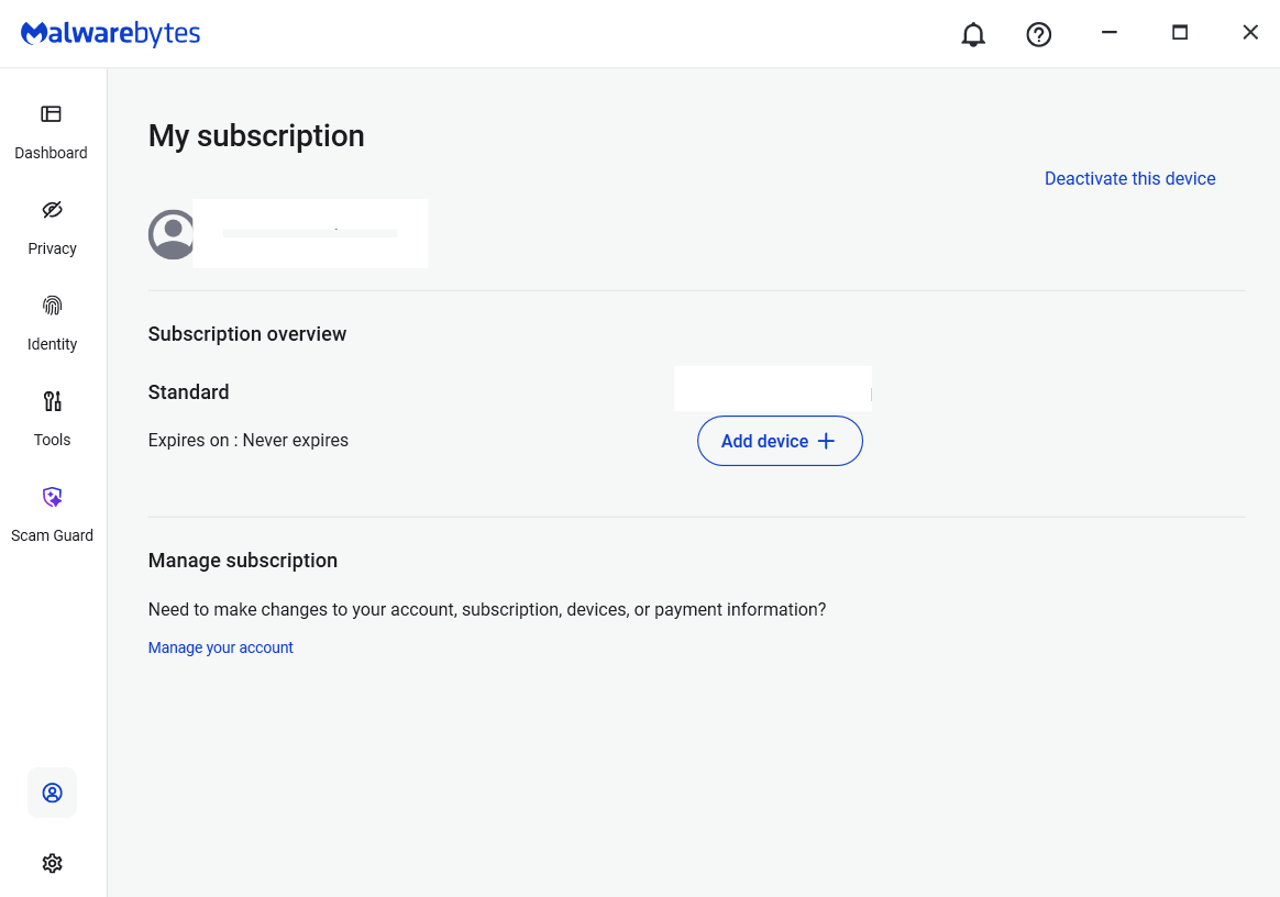 Malwarebytes V5 License